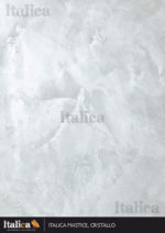 Декоративное покрытие ITALICA CRISTALLO в выраженным блестящим переливом (серебряная) — изображение 2