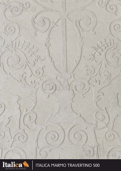 Трафарет из травертина Трафарет из травертина