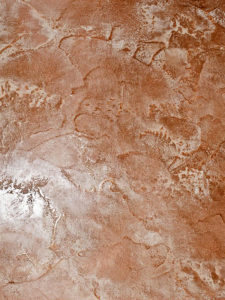 Структурная паста с венецианкой по верху