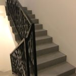 Микроцемент на лестнице