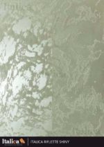 ITALICA RIFLETTE SHINY перламутровый песок со стеклосферами пыльно-зеленый