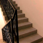 Арт Бетон (микроцемент) ITALICA SuperCemento лестница