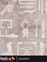 Декоративная штукатурка ITALICA MARMO TRAVERTINO 500 + GRADIENTE (трафарет)