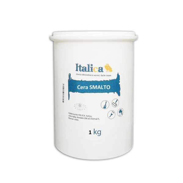 Italica Cera SMALTO 1kg ВОСК ДЛЯ ГЛЯНЦЕВОЙ ПОЛИРОВКИ