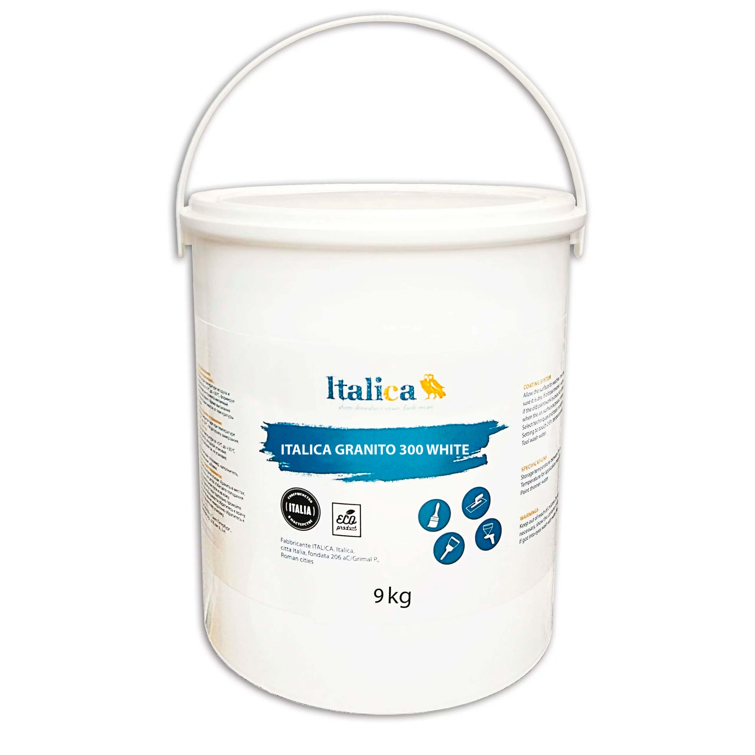 dekorativnaya-shtukaturka-italica-granito-300-white-9-kg ITALICA GRANITO 300 WHITE