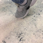 Декоративная штукатурка напольное покрытие. Italica Granito на пол