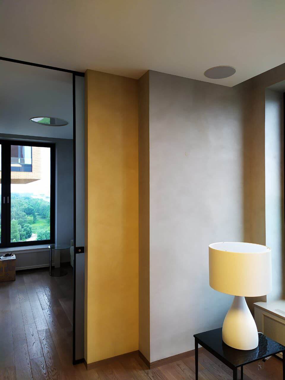 Квартира г. Москва микроцемент Italica Super Cemento