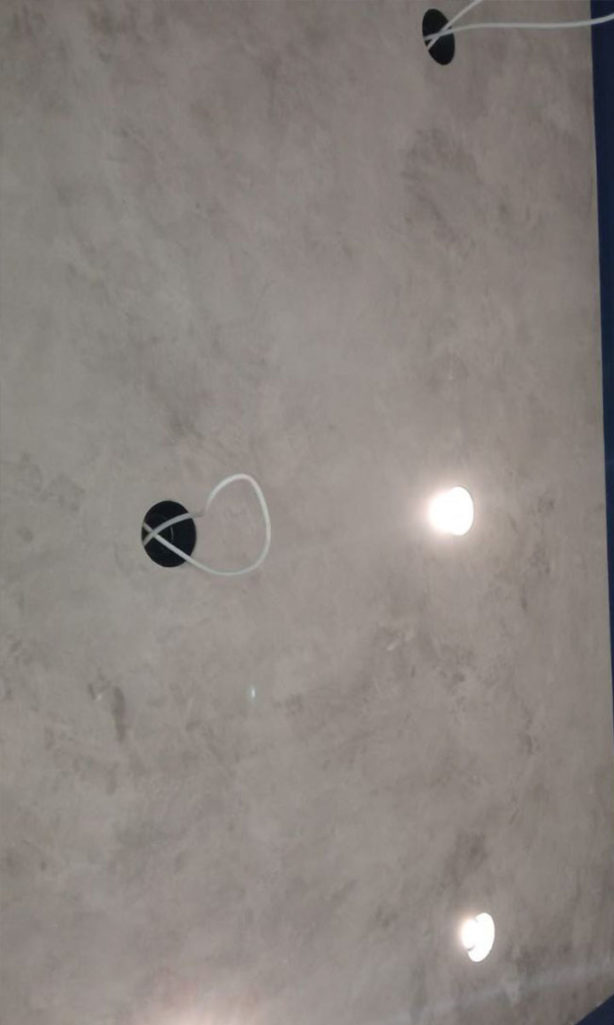 Intonaco Travertino КМ0 + Lacca Protettiva 7