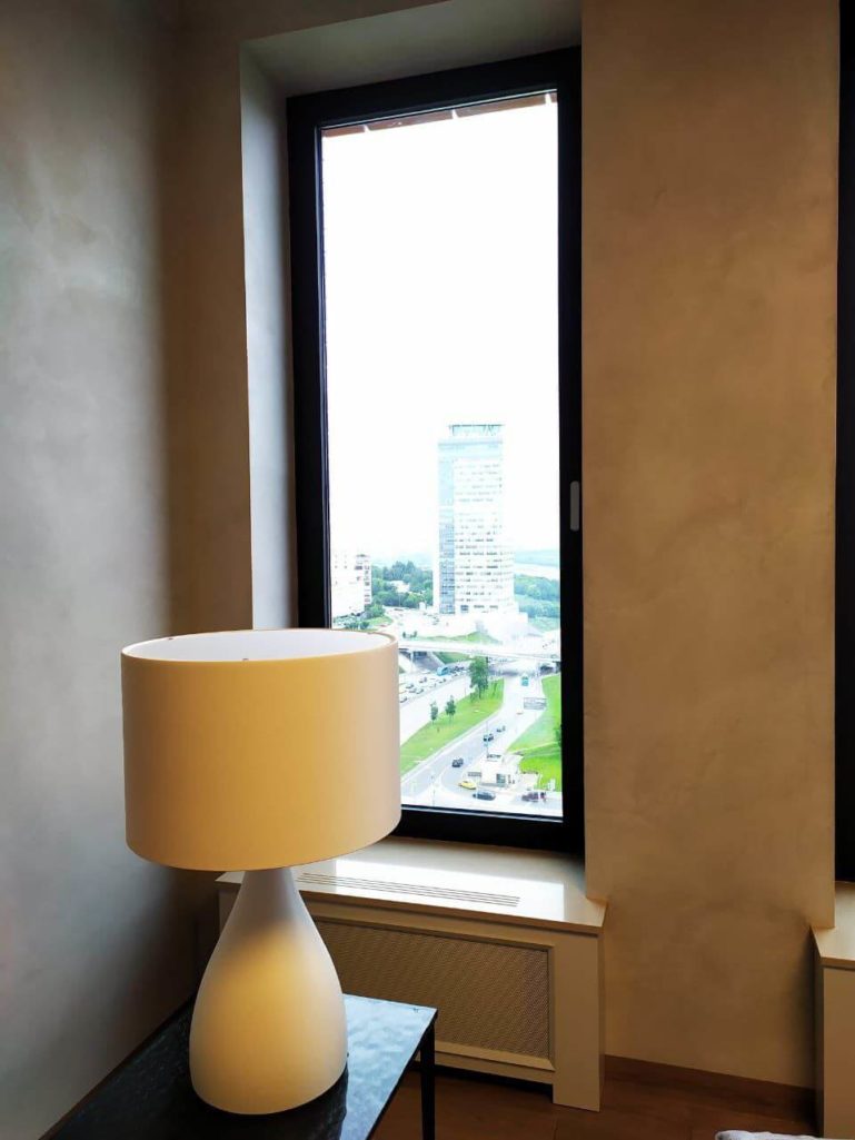 Квартира г. Москва микроцемент Italica Super Cemento