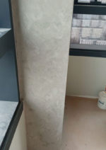 Фактурная штукатурка Intonaco Travertino КМ0 + Lacca Protettiva 7