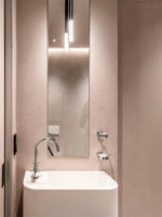 Микроцемент для санузла Italica Super Cemento с защитным лаком PU2