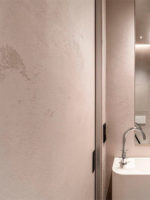 Микроцемент для санузла Italica Super Cemento с защитным лаком PU2