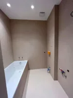 Микроцемент для ванной комнаты Italica Policement 300 + лак Protector + лак PU2к