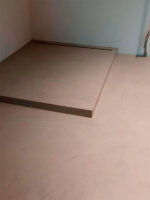 Напольный микроцемент Italica Super Cemento с защитным лаком PU2