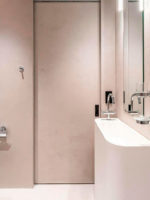 Микроцемент для санузла Italica Super Cemento с защитным лаком PU2