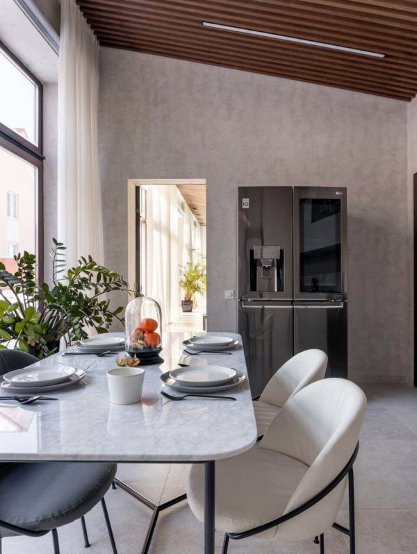 Матовая декоративная штукатурка Italica Gradient дизайнерский проект