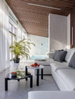 Матовая декоративная штукатурка Italica Gradient дизайнерский проект