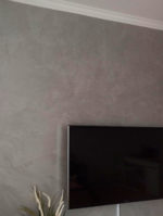 Штукатурка мокрый шелк Italica Luce в темно сером цвете