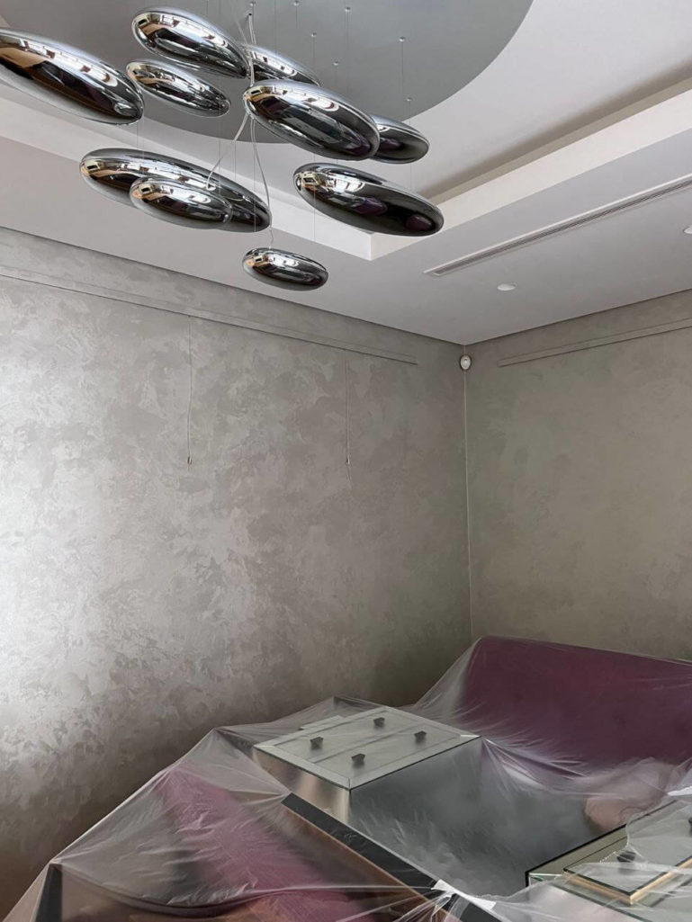 Штукатурка мокрый шелк Italica Seta Damasko классика