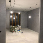 Штукатурка мокрый шелк Квартира в Italica Luce в темном цвете