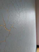 Italica Crack + Metallico Oro + Nuova Venezia в интерьере