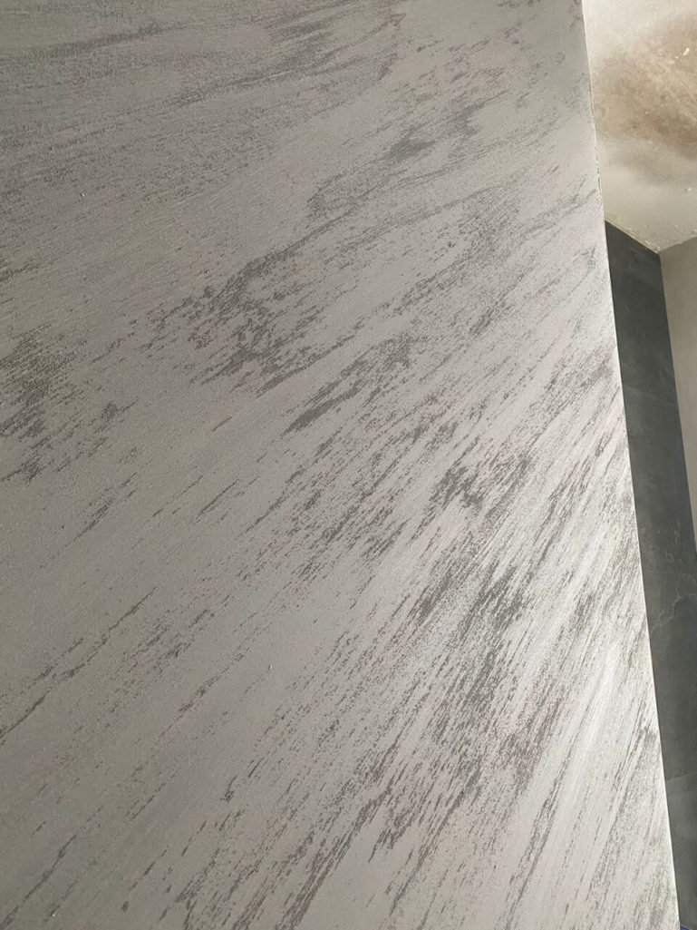 Венецианская штукатурка Italica Rifflet Opaco в интерьере