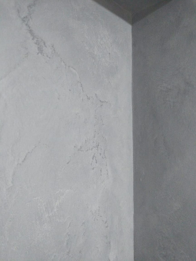 Венецианская штукатурка Italica Rifflet Opaco в интерьере