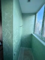 Перламутровый песок Rifflet Shiny 400 перламутровый песок со стеклосферами на лоджии / балконе