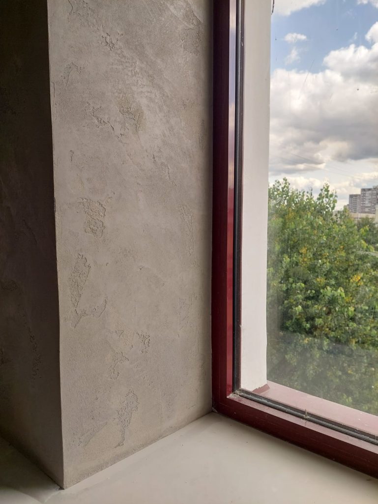 Мягкий бетон Intonaco Travertino КМ0