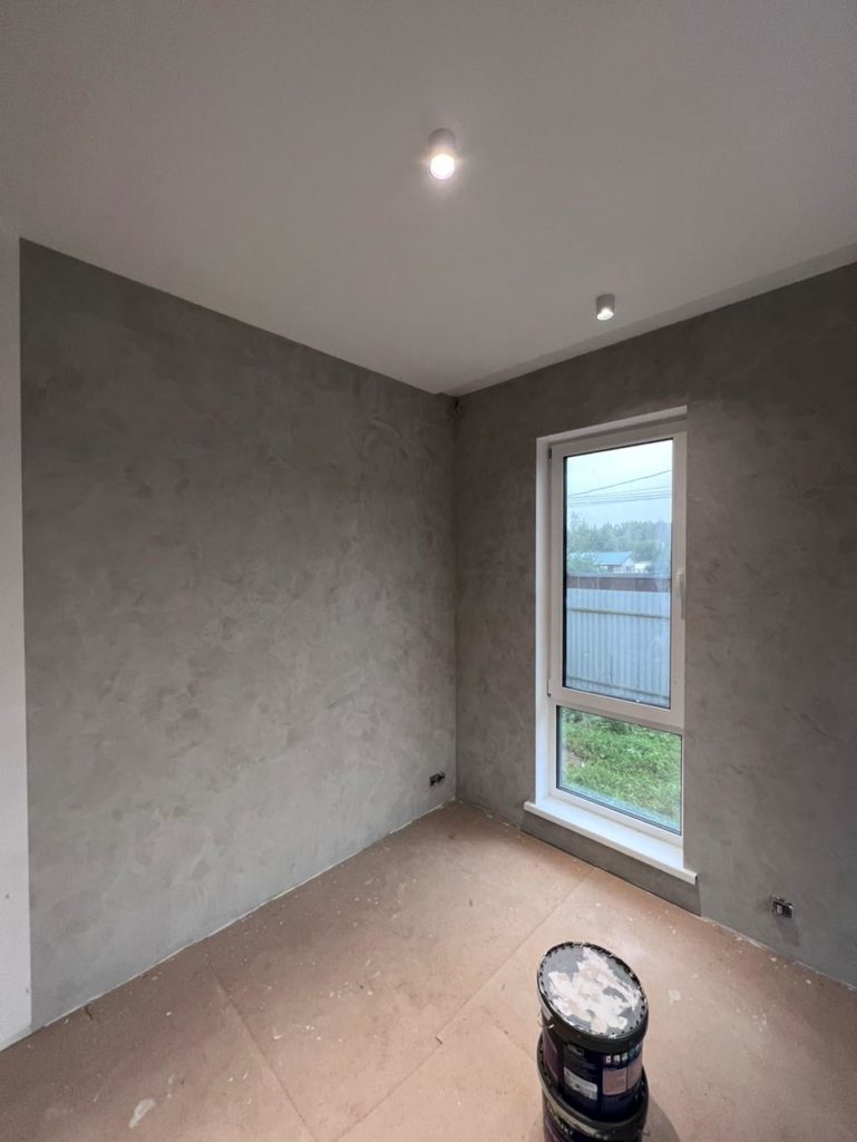 Матовая штукатурка Italica Gradiente Замша эффект кельмовый