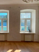 Декоративная штукатурка Травертин КМ0 в технике Карта мира Острова