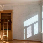 Декоративная штукатурка Травертин КМ0 в технике Карта мира Острова