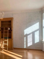 Декоративная штукатурка Травертин КМ0 в технике Карта мира Острова