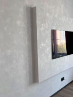 Интерьер квартиры комбинация матового и рельефного эффектов Italica Gradiente + Italica Villaggio