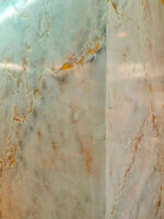 Покрытие Античный мрамор ITALICA MARMO TRAVERTINO 1000 + ITALICA MARMO TRAVERTINO 500 + Nuova Venezia + Italica Metallico Oro Europa