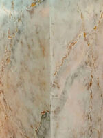 Покрытие Античный мрамор ITALICA MARMO TRAVERTINO 1000 + ITALICA MARMO TRAVERTINO 500 + Nuova Venezia + Italica Metallico Oro Europa