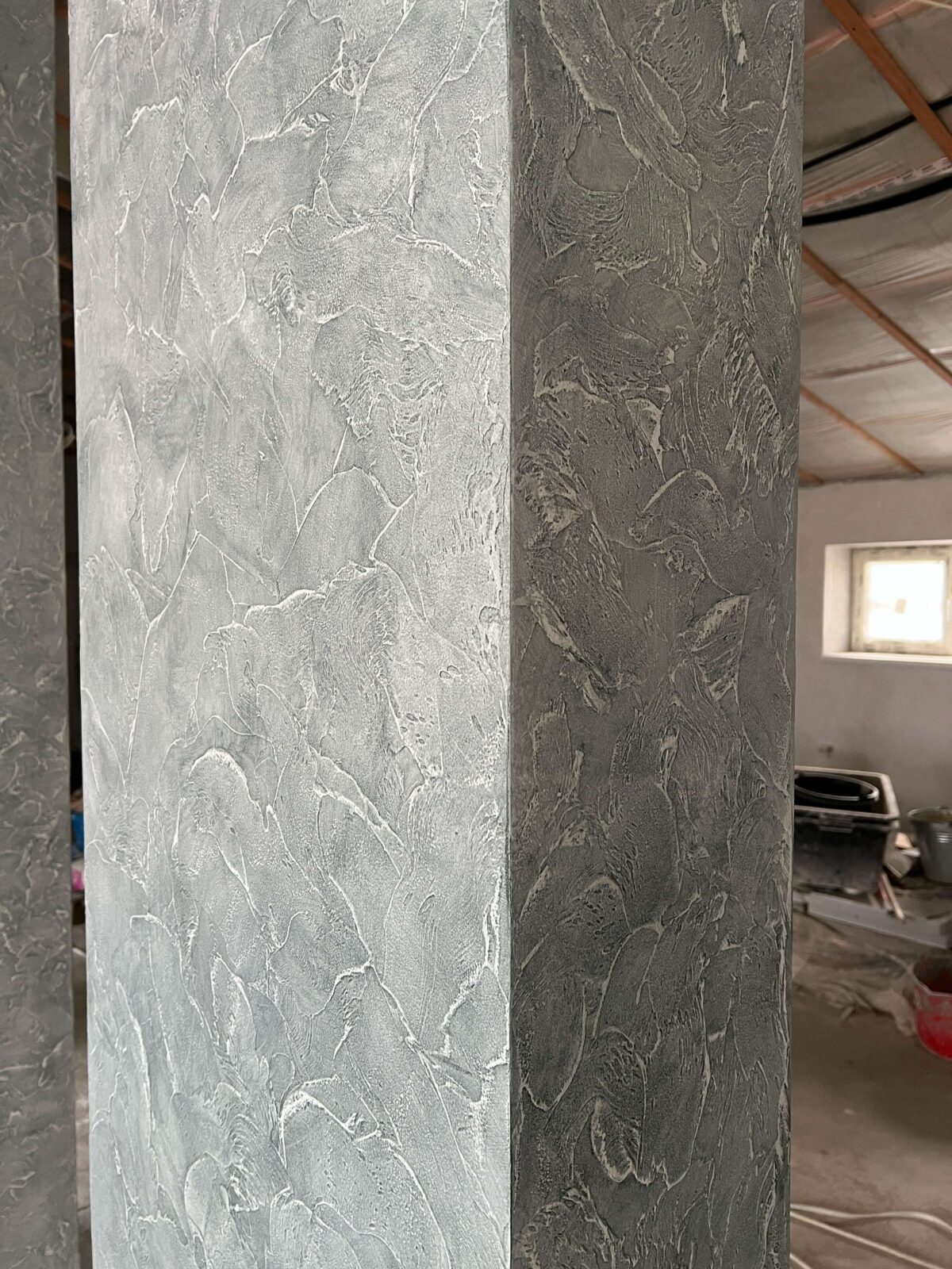 Фактурная штукатурка для бассейна