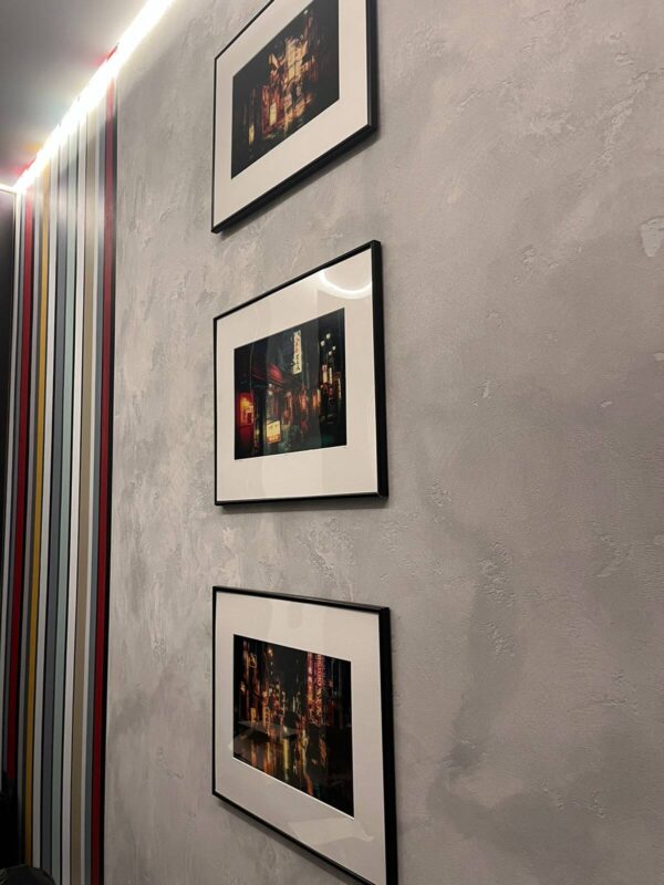 Натуральная декоративная штукатурка Не горючая İntonaco travertino НГ + Primer Acrilico + Finishmatt