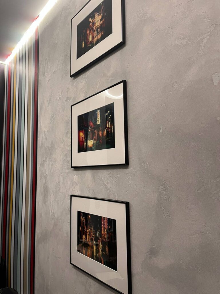 Натуральная декоративная штукатурка Не горючая İntonaco travertino НГ + Primer Acrilico + Finishmatt