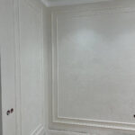 Фактурная штукатурка Italica Marmo Travertino Fine + лак Cristallo Argento