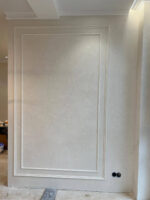 Фактурная штукатурка Italica Marmo Travertino Fine + лак Cristallo Argento