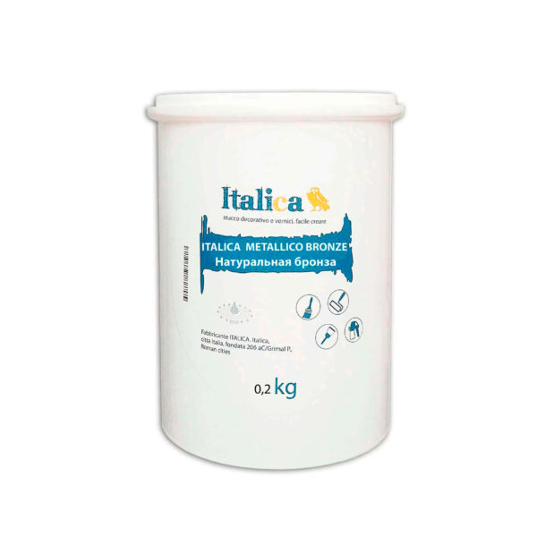 ITALICA METALLICO BRONZE Натуральная бронза 0,2 кг