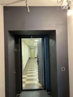 Штукатурка с эффектом микроцемент Polycement в темных тонах