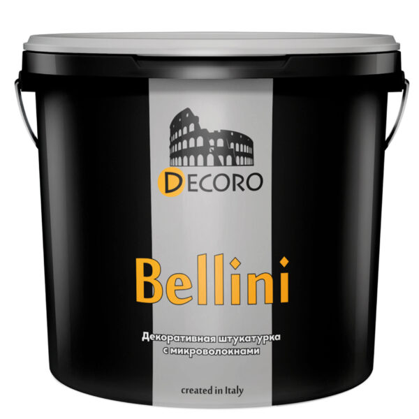 Моделирующая штукатурка с микроволокнами DECORO Bellini (Беллини)