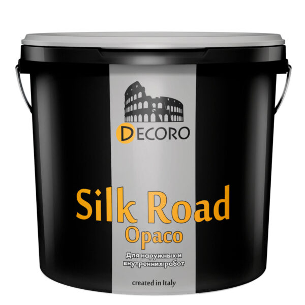Матовый защитный лак DECORO Silk Road Opaco (Силк роуд опако)