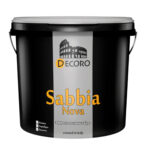 Декоративная штукатурка DECORO Sabbia Nova (Саббиа нова) эффект "песчаных бурь" с перламутром