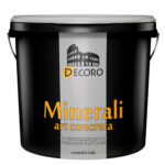 Известковая декоративная штукатурка DECORO Minerali Art Concreta (Минерали арт конкрета) под Травертин