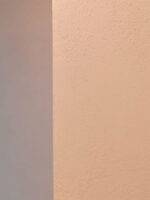 Фактурная штукатурка Intonaco Quarzo + Finishmatt в пастельном оттенке