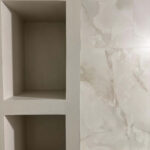 Декоративная штукатурка Арт Бетон Polycement 300 с влагостойким лаком Italica Protector + PU 2