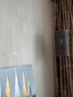 Штукатурка мокрый шелк Seta Minerale + Luce в пастельном цвете для минималистичного стиля